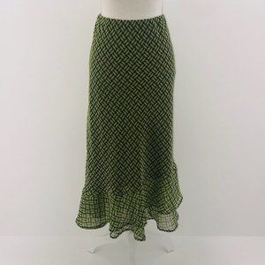 ASYMMETRICAL FLOUNCE SKIRT, NWT